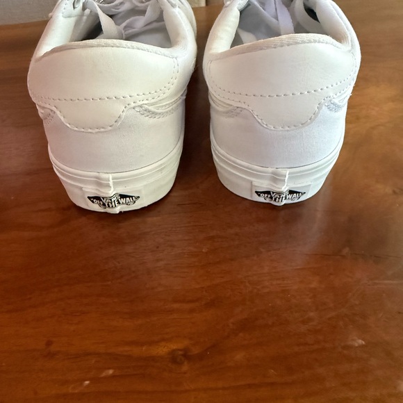 Vans Classic White Lace-Up Sneakers - Picture 5 of 7